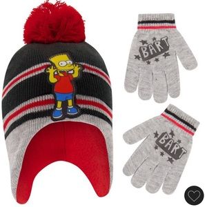 The Simpsons Kid’s Hat and Glove Combo